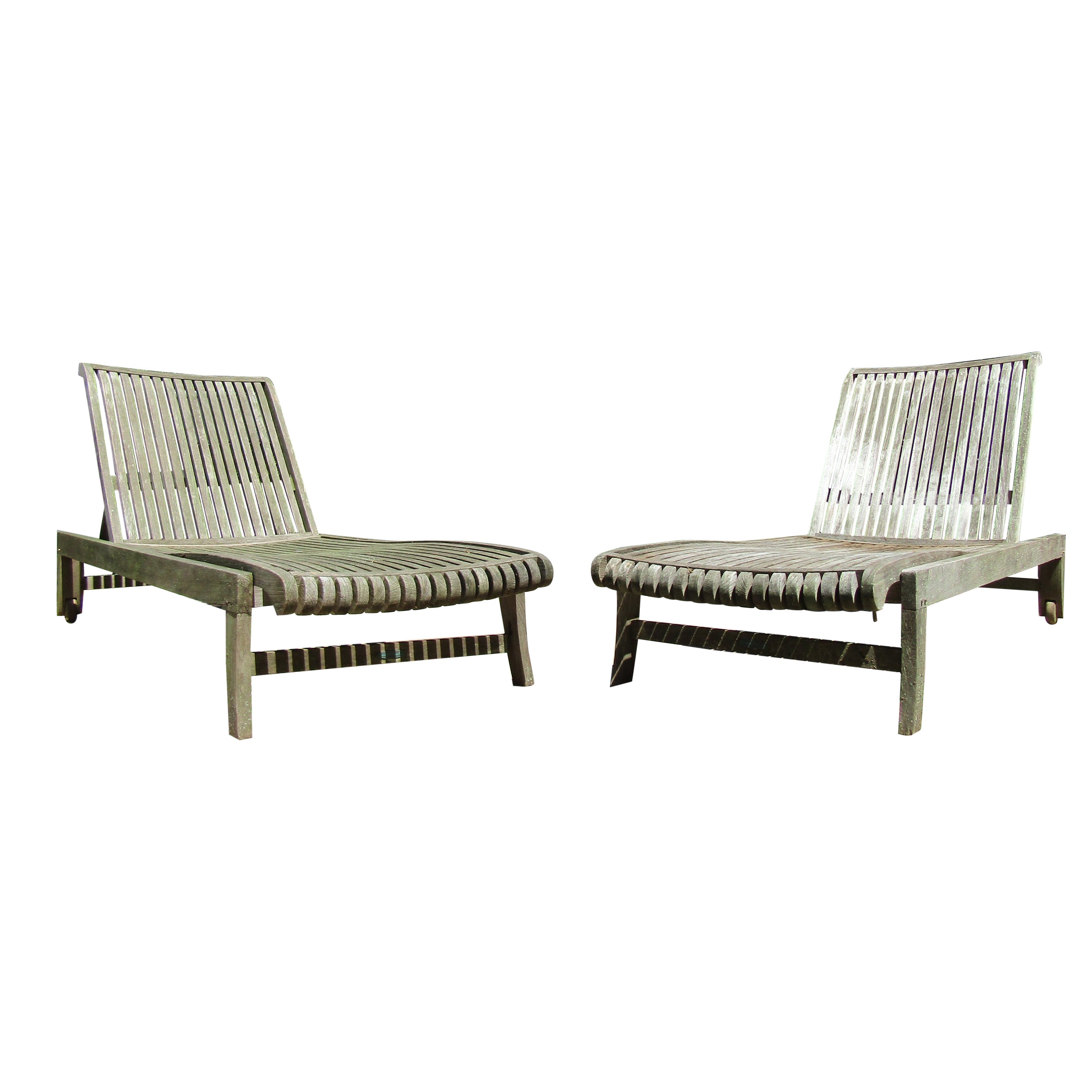 Pair of Smith & Hawken Patio Chairs