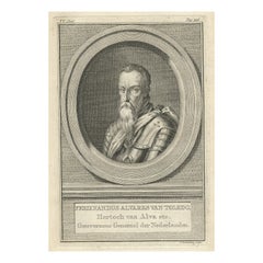 Used Fernando Alvarez de Toledo y Pimentel, Spanish Noble, General and Diplomat, 1750