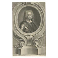 Antique Portrait of George Hamilton, 1st Earl of Orkney, 1666 - 1737
