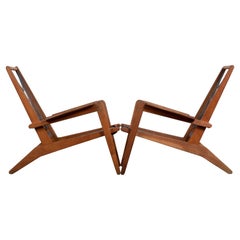 Pierre Guariche for Airborne Pair of Lounge Chairs