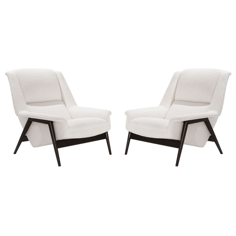 Scandinavian-Modern Lounge Chairs by DUX, Sweden 1960s For Sale