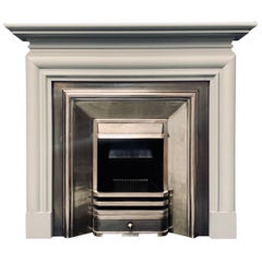 A Period Style Solid Pine Bolection Fireplace Surround. 