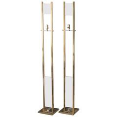 Pierre Cardin Brass Floor Lamps 9