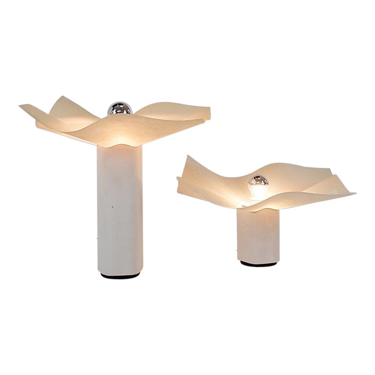 Mid-Century Modern "Area 50" Table Lamps by Mario Bellini for Artemide