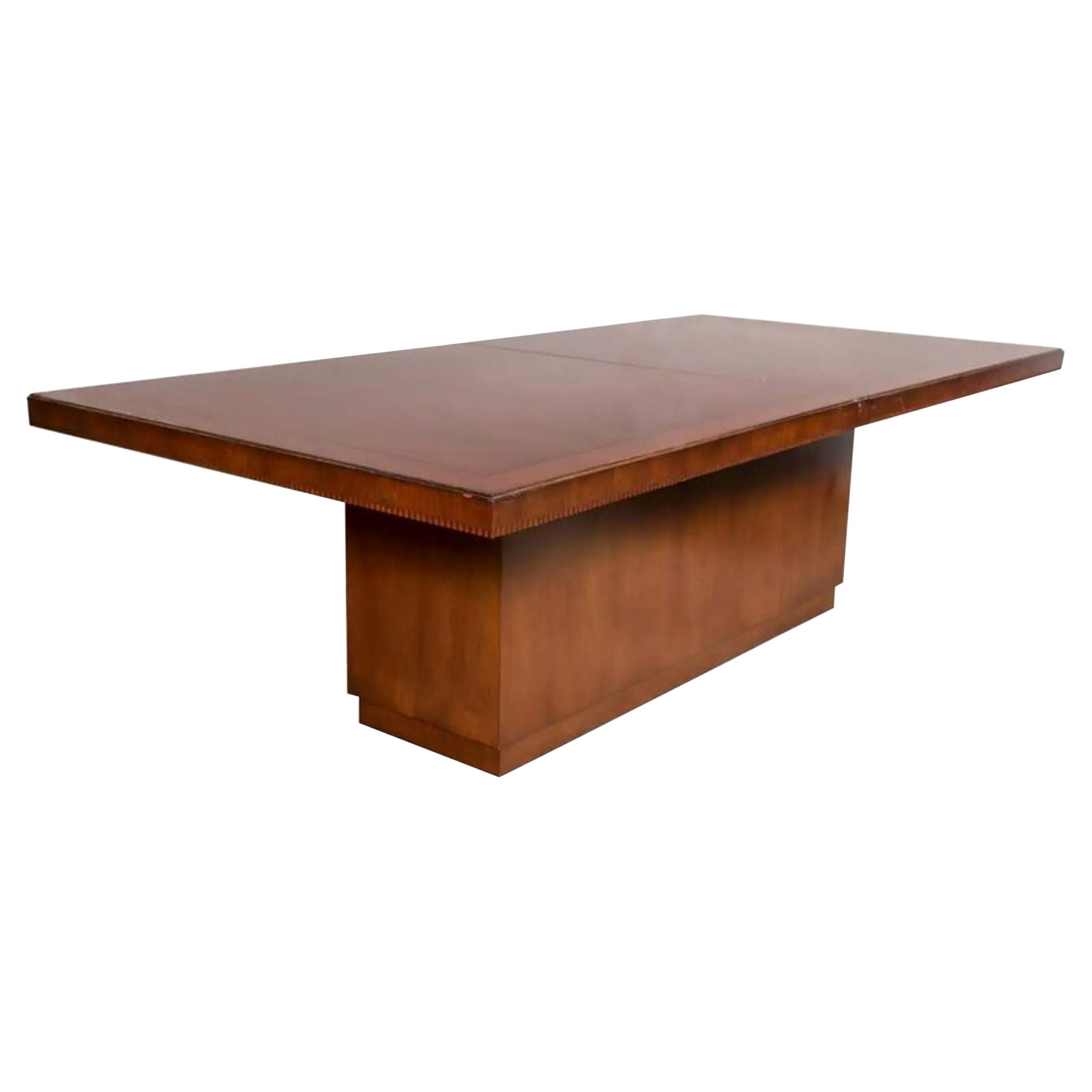 Ralph Lauren Modern Hollywood Dining Table Solid Wood Walnut Veneer