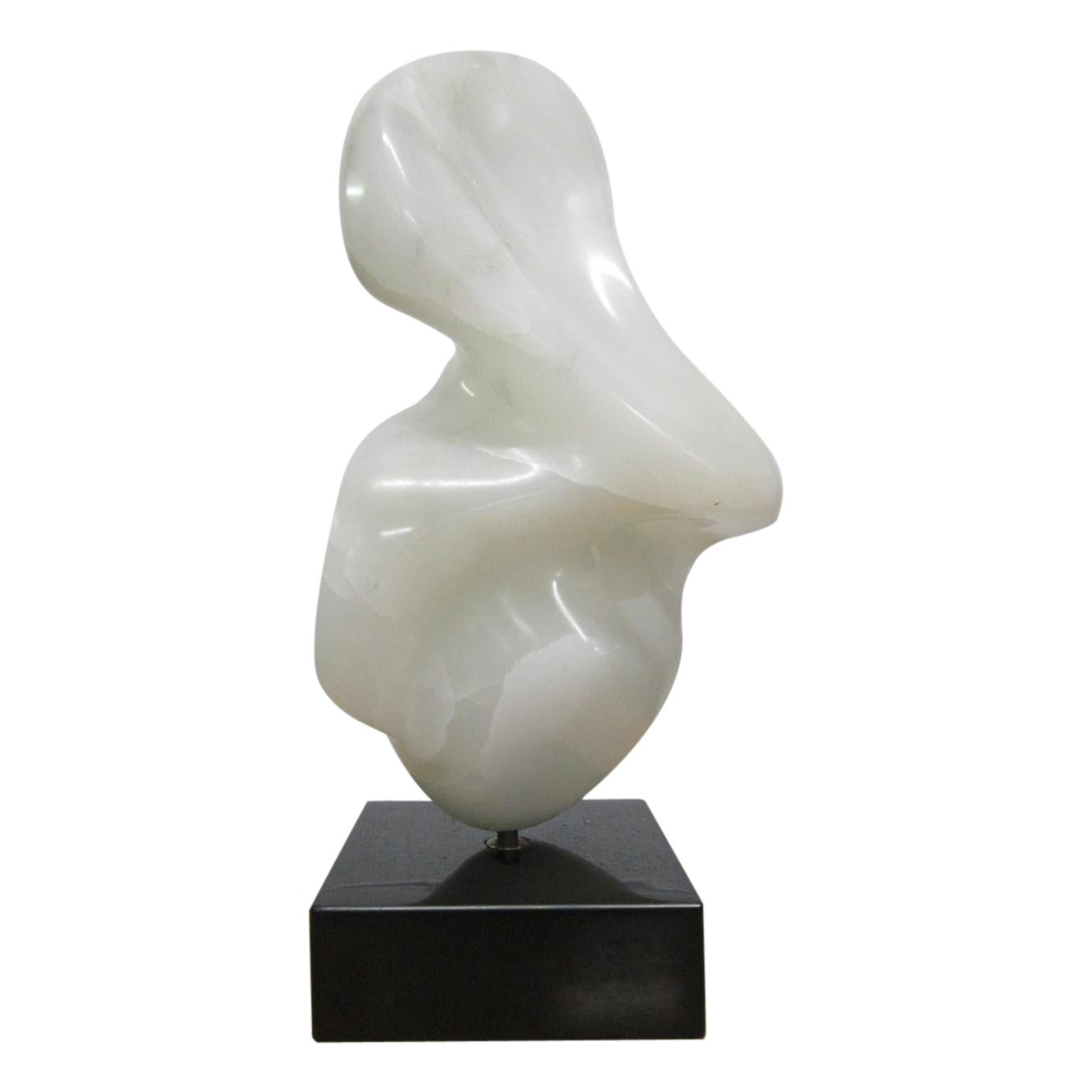 Alabaster Sculpture by Carlo di Monte For Sale