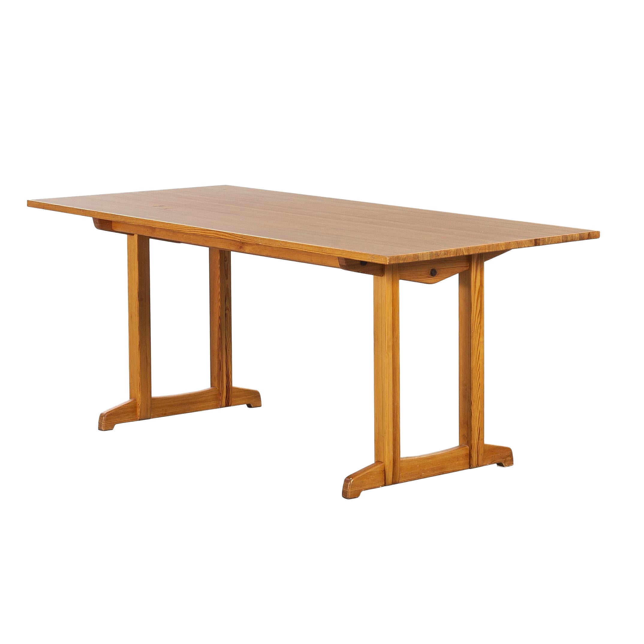 Carl Malmsten, Visingsö, Dining table, Sweden, 1960s