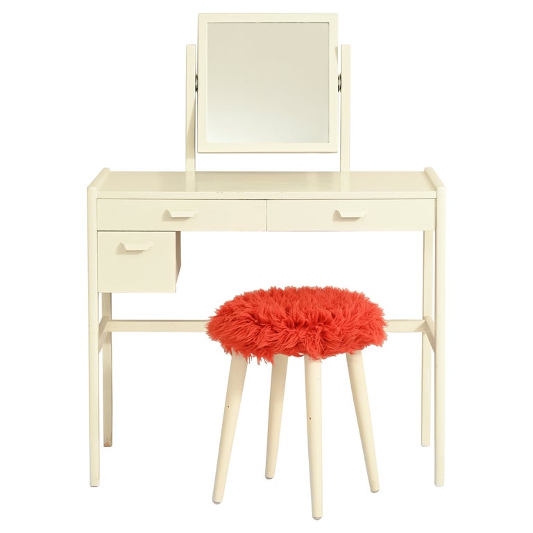 Scandinavian Oak Dressing Table For Sale at 1stDibs