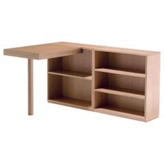 Schreibtisch aus Holz von Cassina, LC16, Shelve, von Corbusier