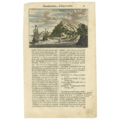 Antique Print of the Tioman Island a mukim and island in Malaysia, 1665