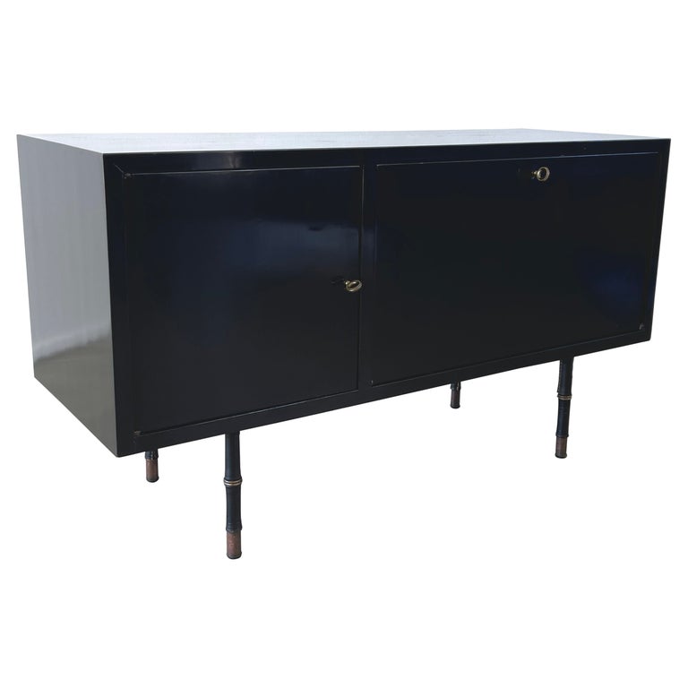 Jacques Adnet Bar Cabinet For Sale