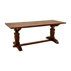 Late 19th Century Trestle Table