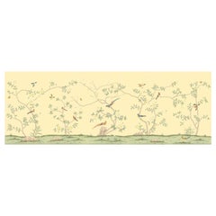 Calloway Yellow Chinoiserie Wallpaper Mural