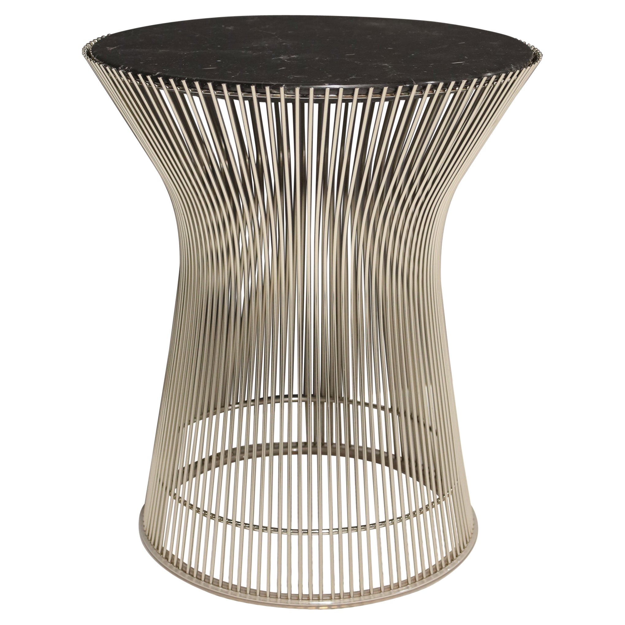 Warren Platner for Knoll Side Table with Marble Top