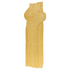 Gesture cc-tapis Stroke Runner Tappeto giallo fatto a mano in lana di Sabine Marcelis