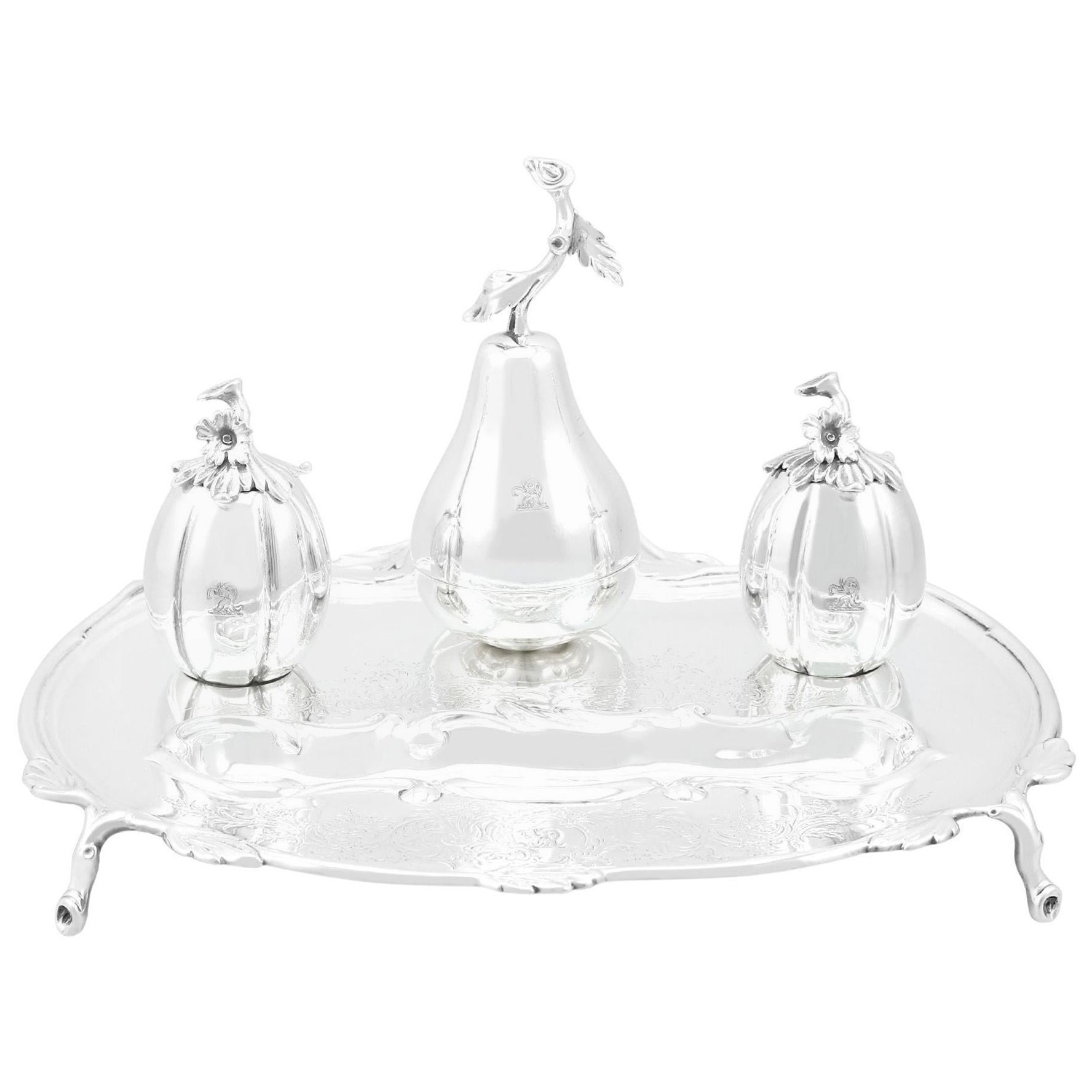 Porte-encens victorien en argent sterling