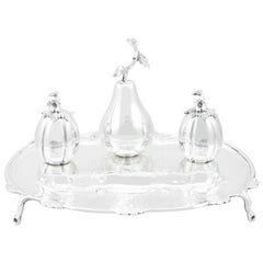 Calamaio vittoriano in argento sterling