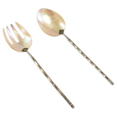 Mother of Pearl Serving Set