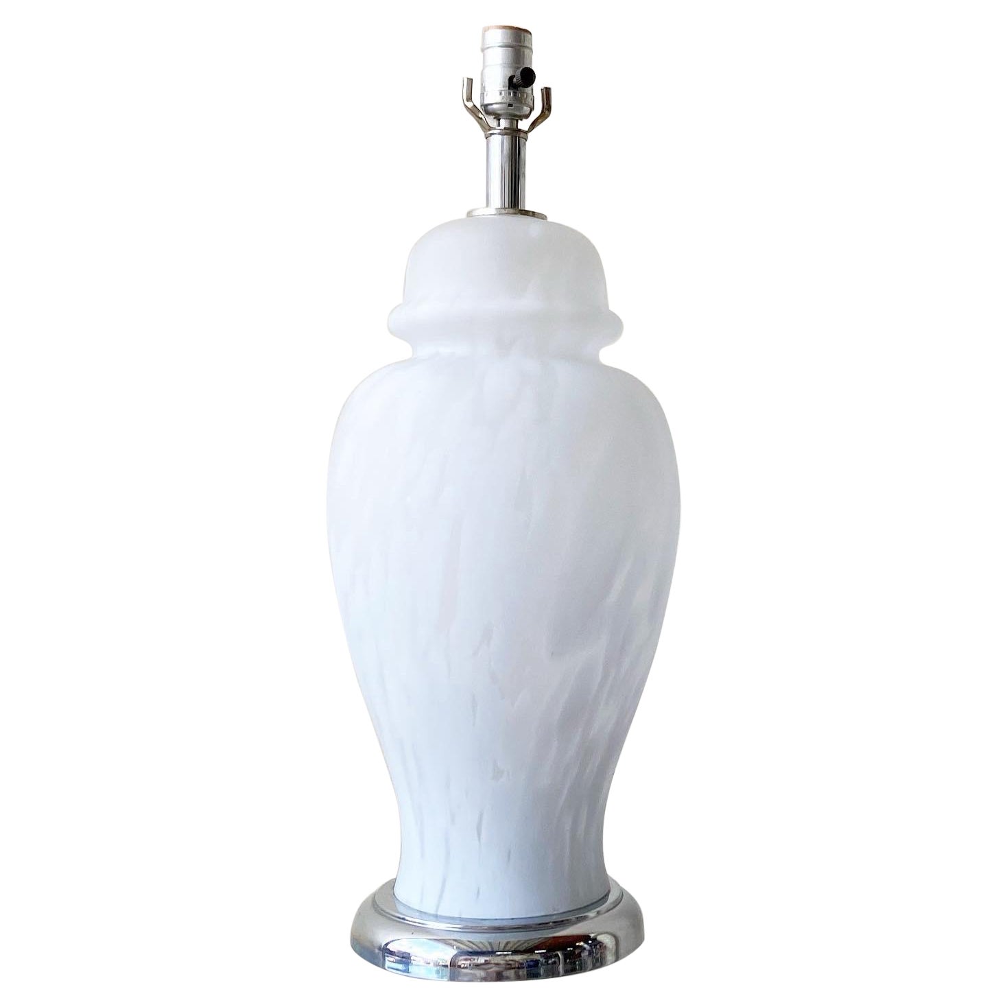 Postmodern Frosted Glass Table Lamp