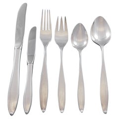 Vespera by Towle Sterling Silver Flatware Set for 12 Service 86 Pieces Modern