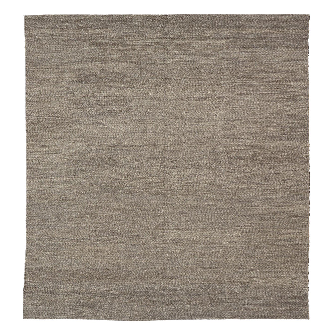 Square Size Large Modern Double Sided Sumack Flat Weave Rug With Thick Body