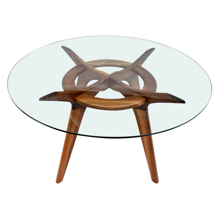 Adrian Pearsall for Craft Associates Walnut Dining Table, 1960s
