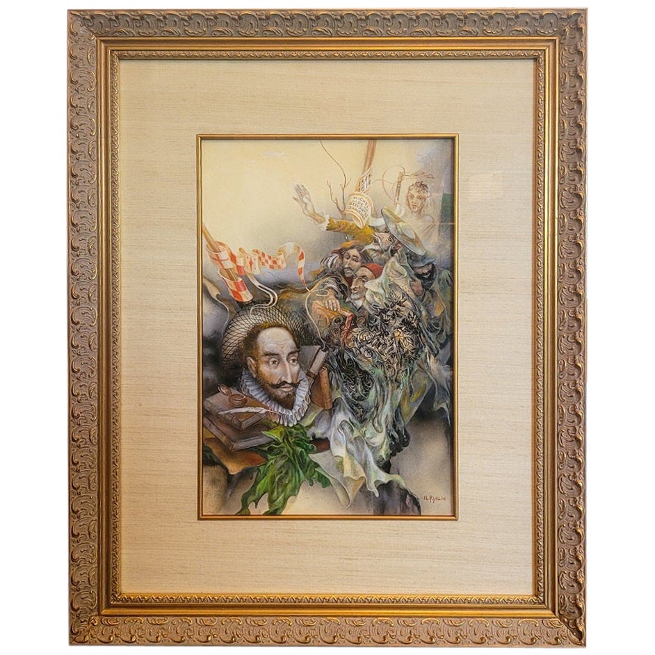 Don Quixote by Vladimir Ryklin For Sale