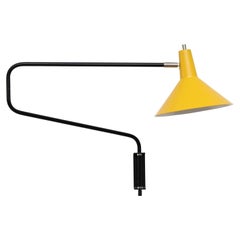 Anvia 'The Paper Clip' Wall Lamp in Yellow