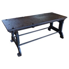 Vintage Industrial Welder's Table