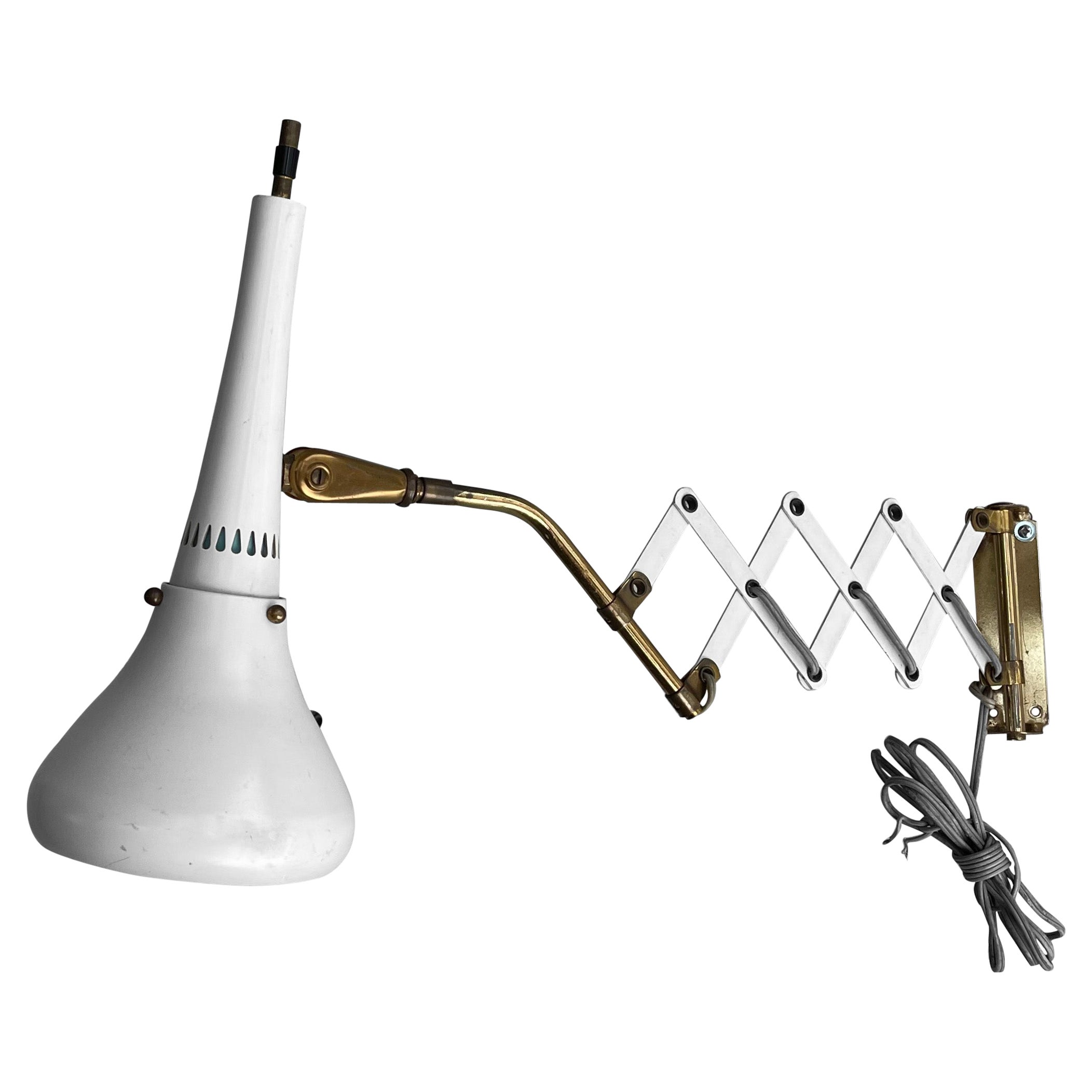 Gerald Thurston Scissor Task Lamp Wall Sconce