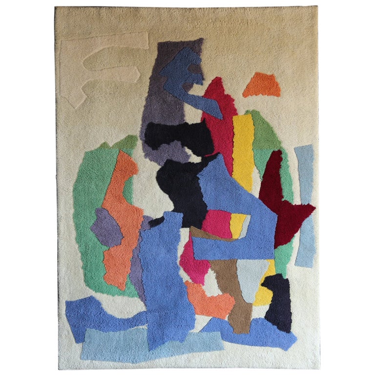 Robert Goodnough "Collage Tapestry" for Modern Master Tapestries, 1978 For Sale