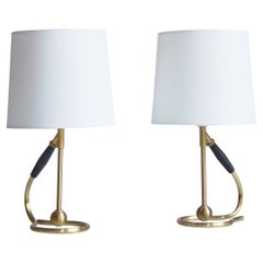 Le Klint Brass Wall or Table Lamps by Kaare Klint "Model 306", Danish Modern