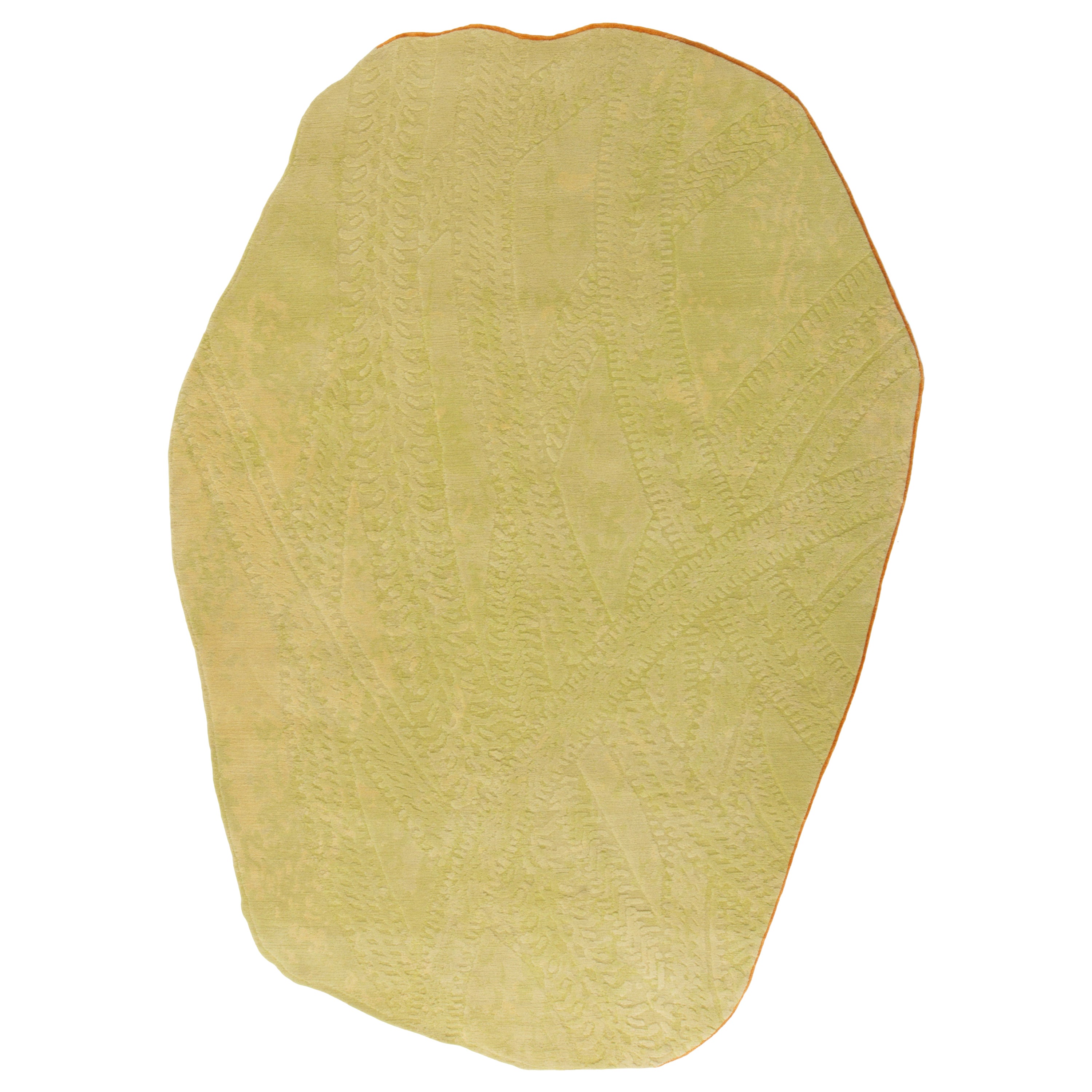 cc-tapis TCP Collection Car Park 2 in Lime by Odd Matter For Sale