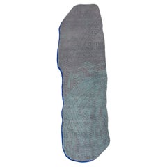 cc-tapis TCP Collection Car Park 4 Runner in Glitch Grey Blue by Odd Matter