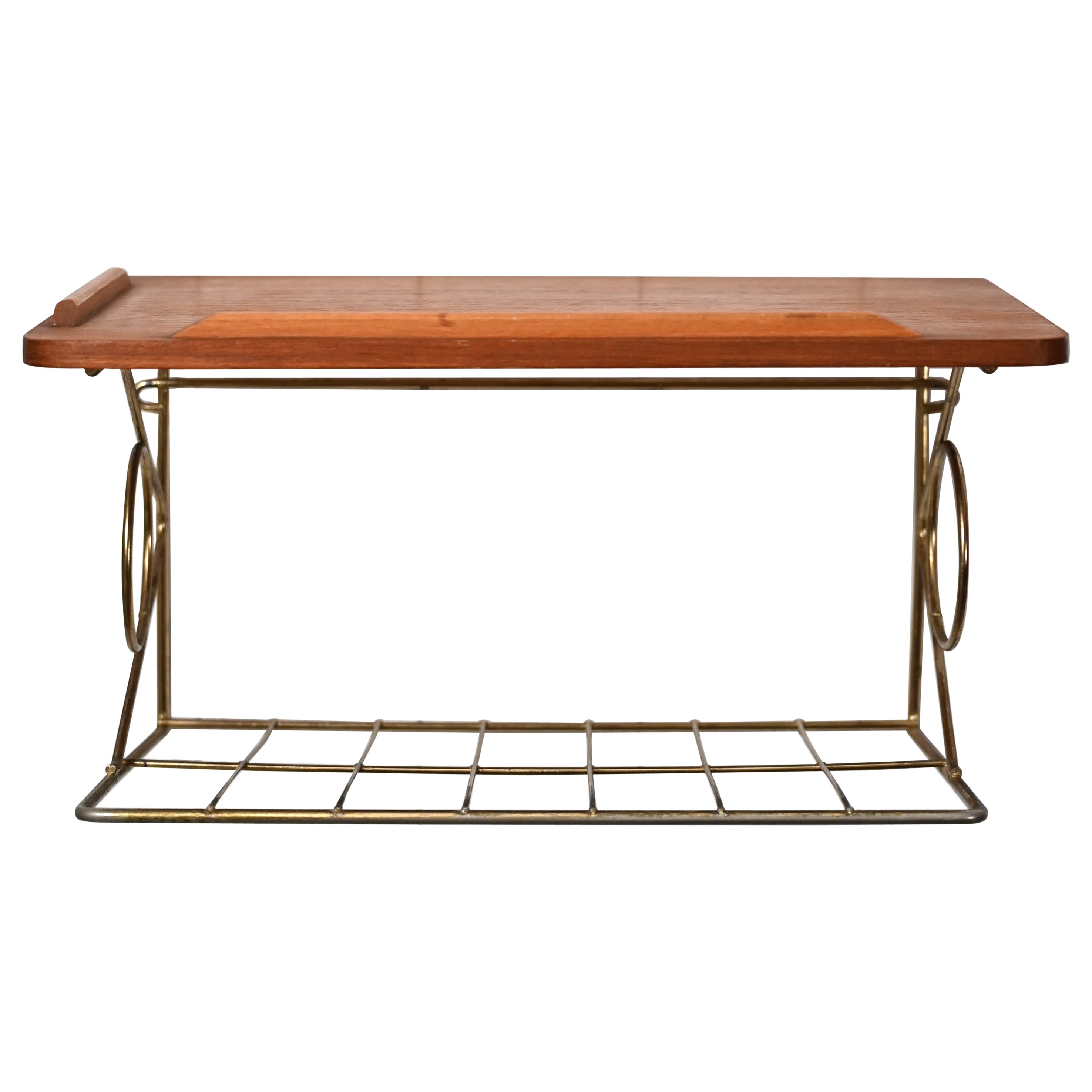 Hamptons Metal Nightstand by Giannella Ventura For Sale at 1stDibs