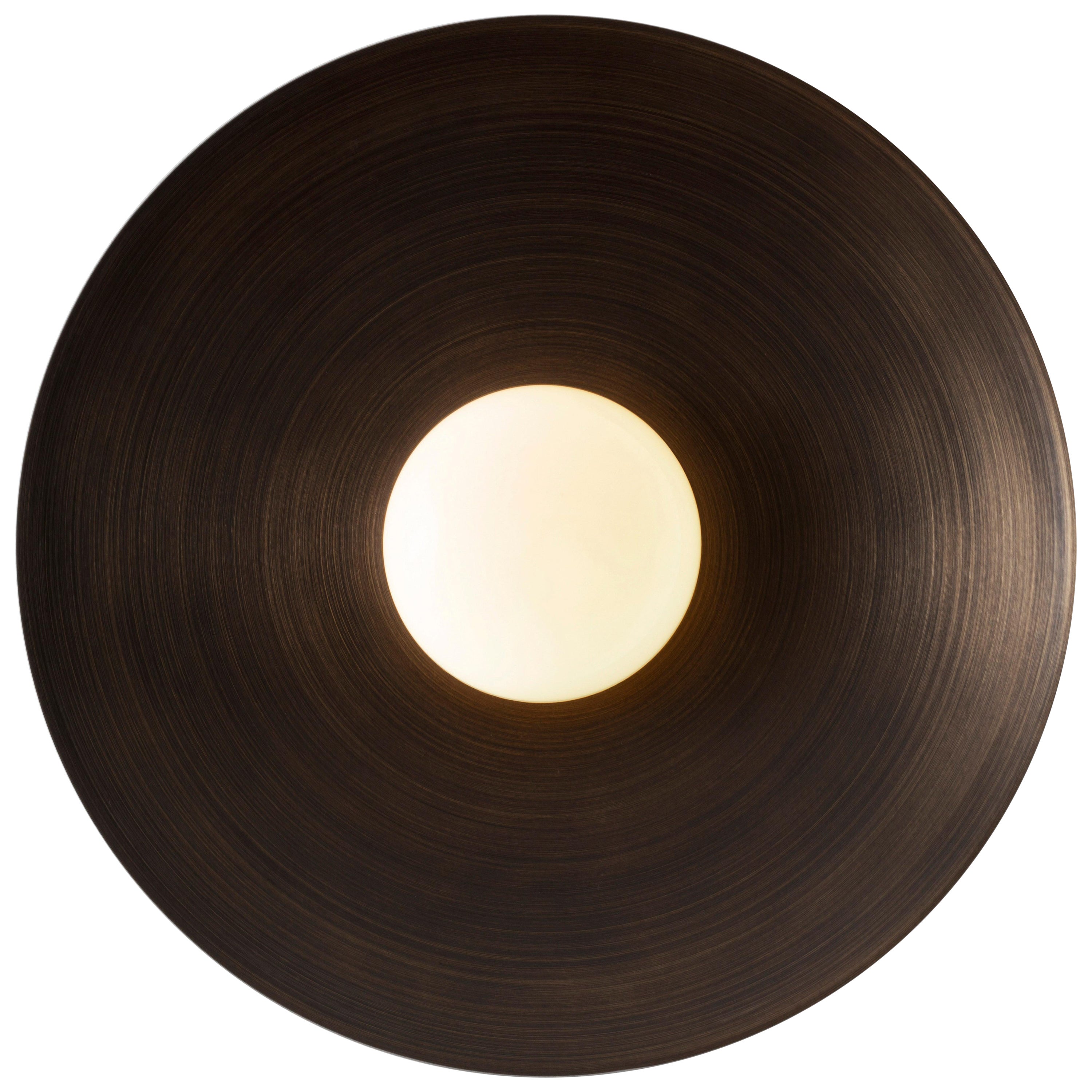 Allegro Sconce 12" in Brass Finishes by Matthew Fairbank For Sale