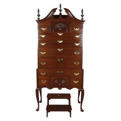 Used Mahogany 2 Piece Cabinet