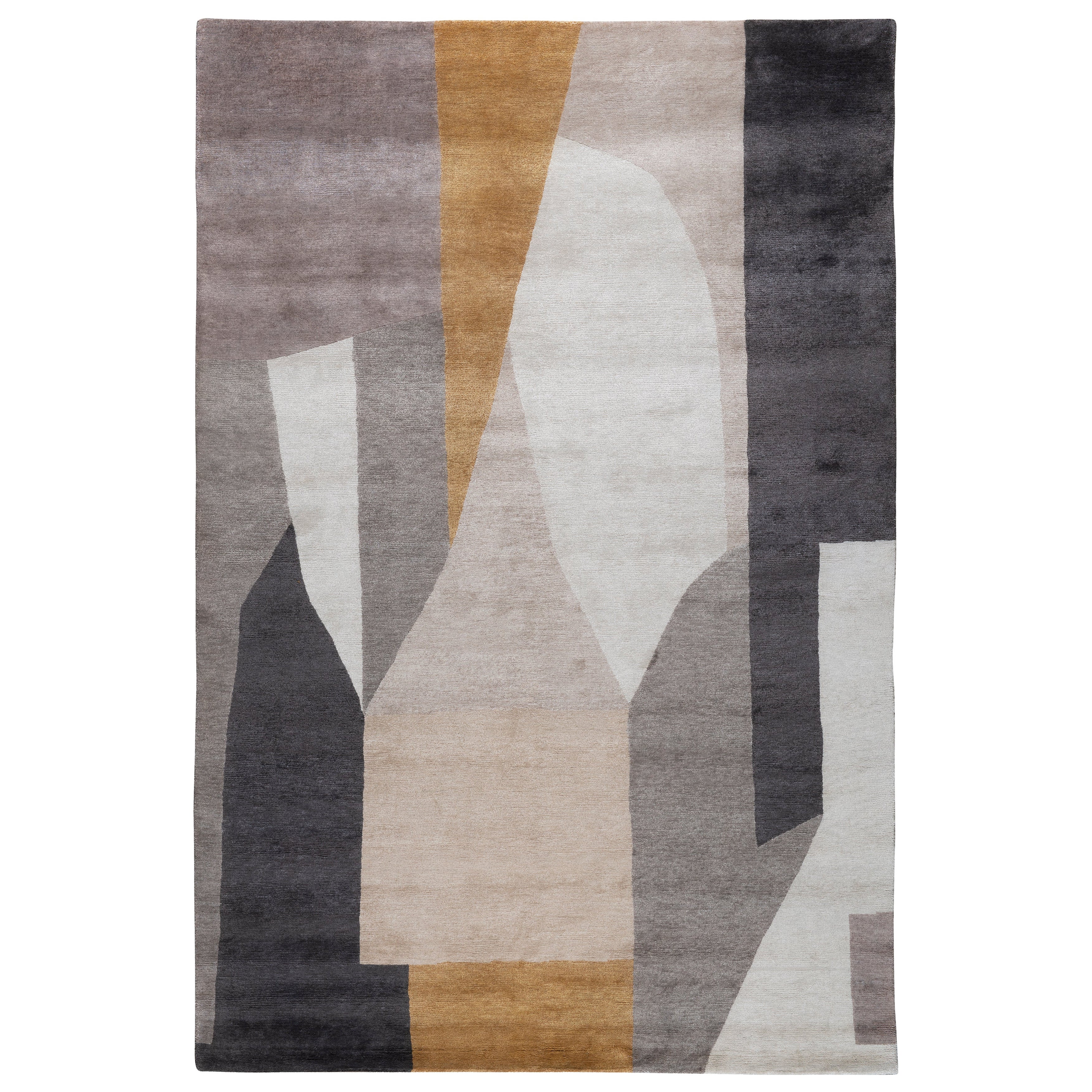 Nepalese District Silt Hand-knotted Rug by Kelly Wearstler For Sale