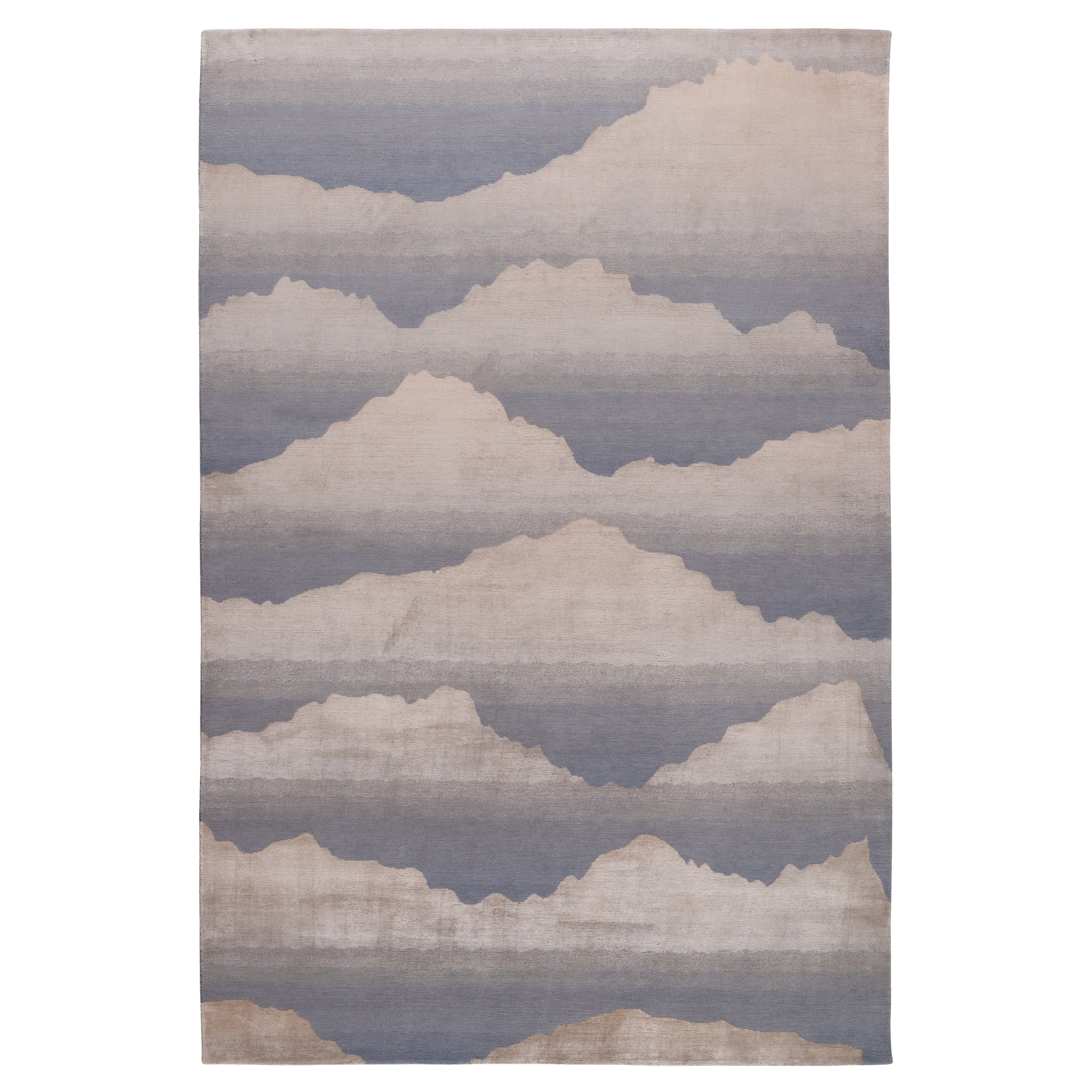 Olympus Hand-knotted Ombre Rug