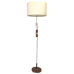 Vintage Scandinavian Lamp Base Adjustable in Height, 60s/70s