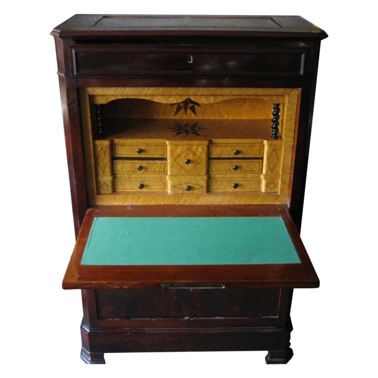 Mid-19th Century French Secretary Desk For Sale