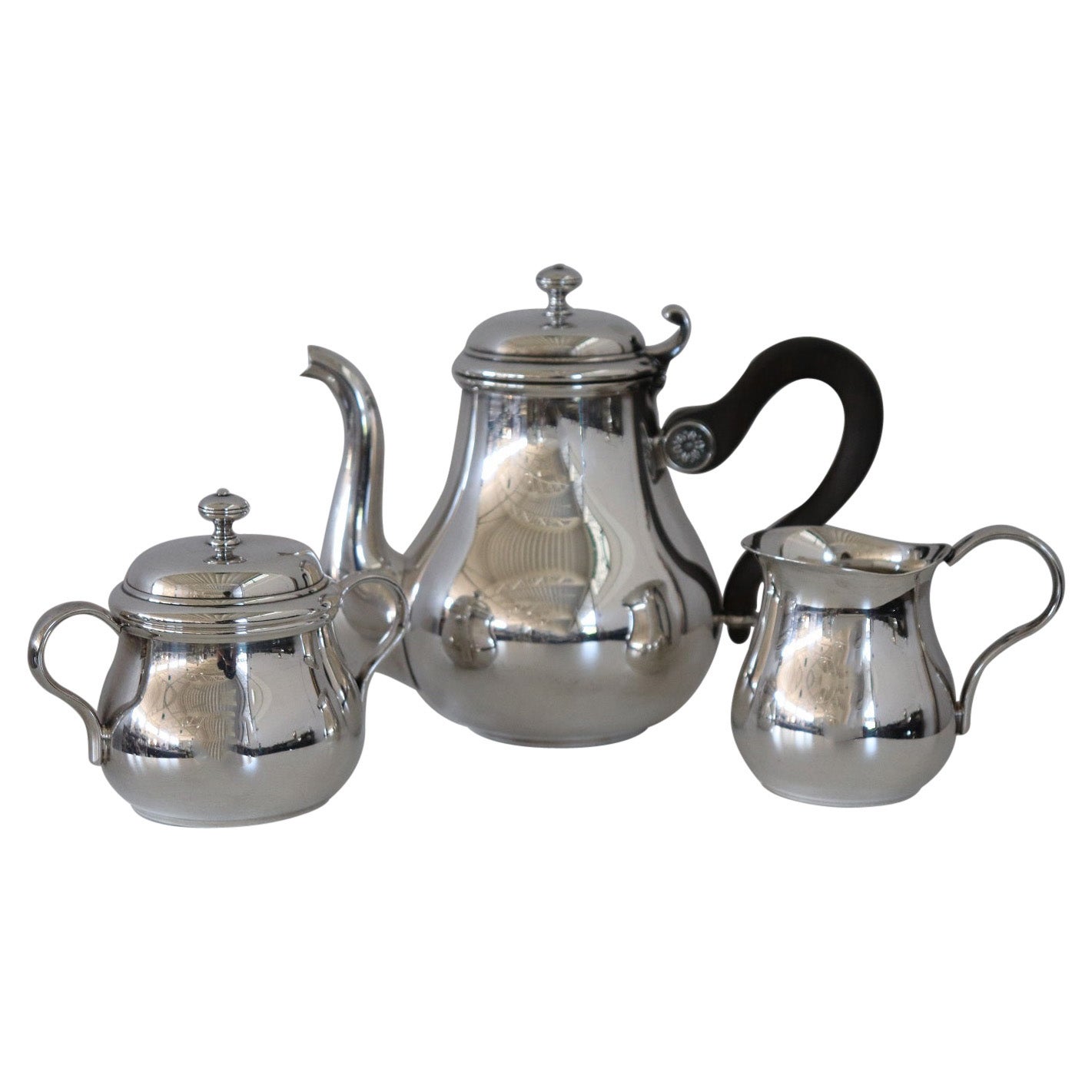 Vintage Christofle France Silver Plate Tea and Coffee Set