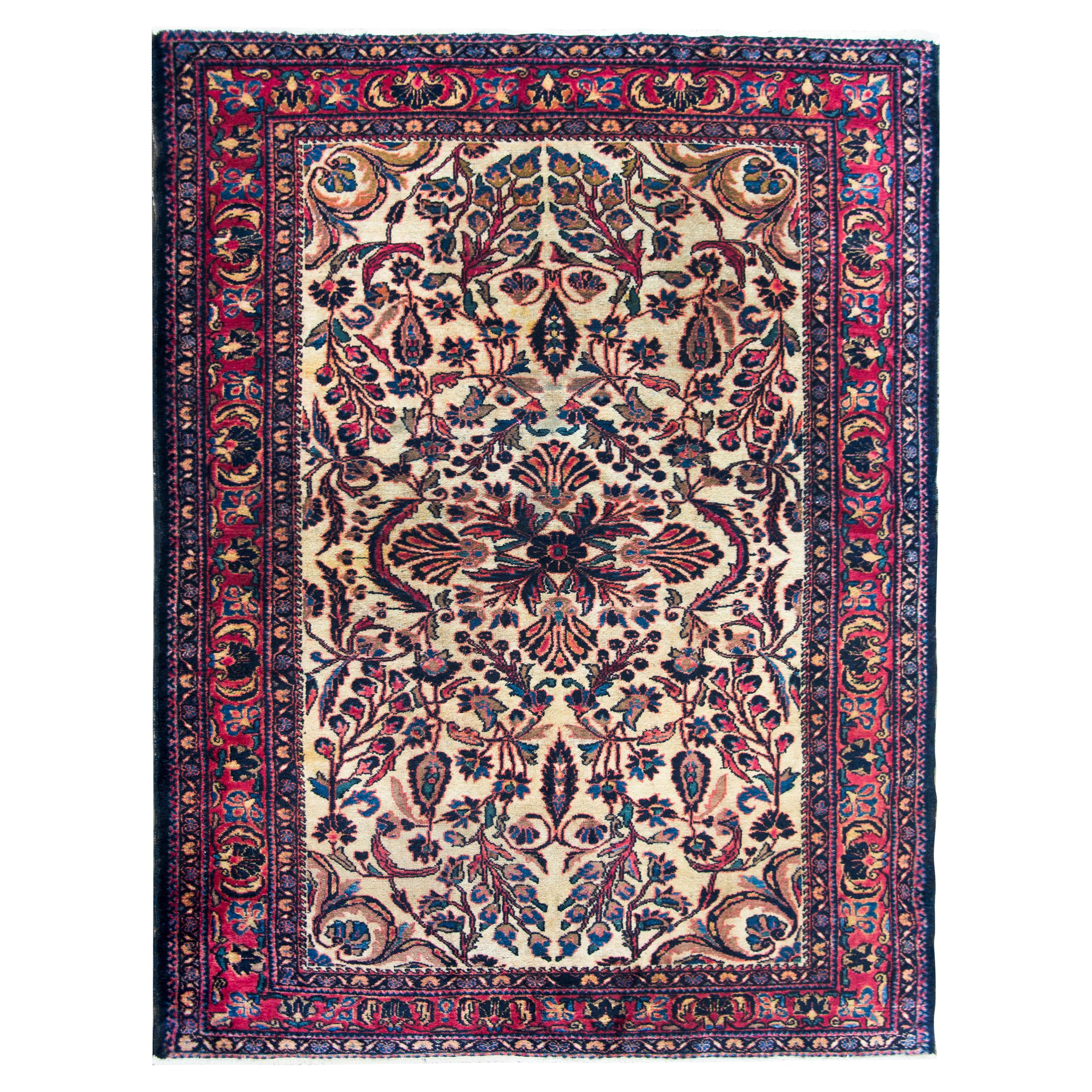 Persischer Lilihan-Teppich aus dem frühen 20. im Angebot
