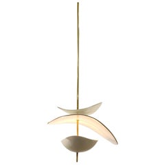 Free Form C Pendant by Elsa Foulon