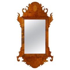 19th Century Mahogany Chippendale Mirror 