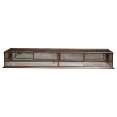 Monumental Antique Mercantile Counter Top Display Case c.1920