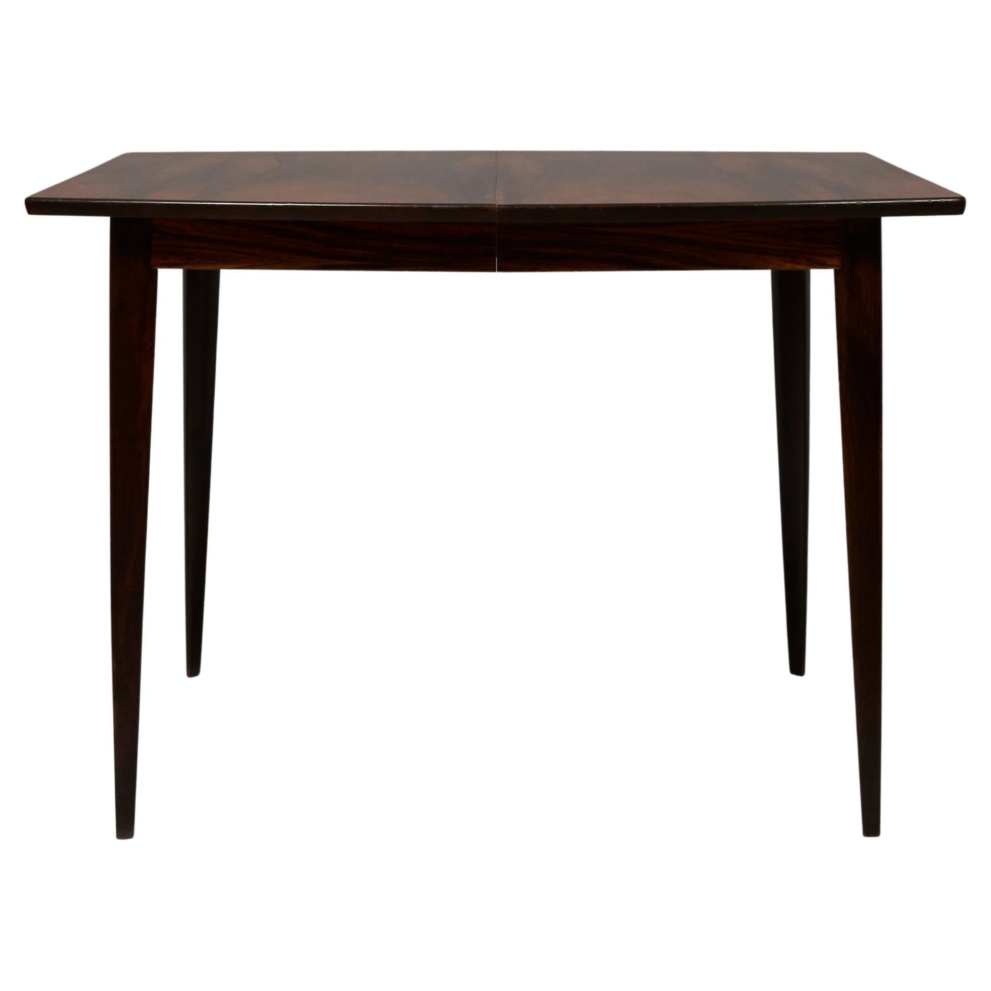 1960s, Rosewood Extensible Dining Table For Sale