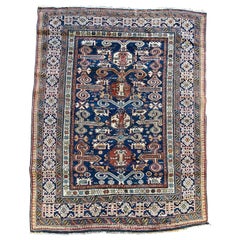 Antique tapis caucasien Perpedil circa 1900