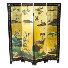 Unique Retro Oriental Room Divider