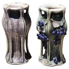 Pair of Amphora EDDA Vases by Fritz Eichmann